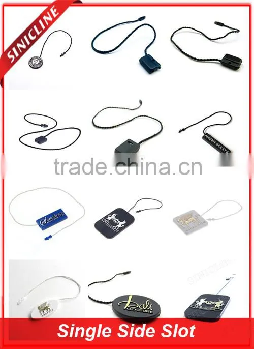 Sinicline Red Blank Plastic Seal Tag In Stock/Cheap Seal tag
