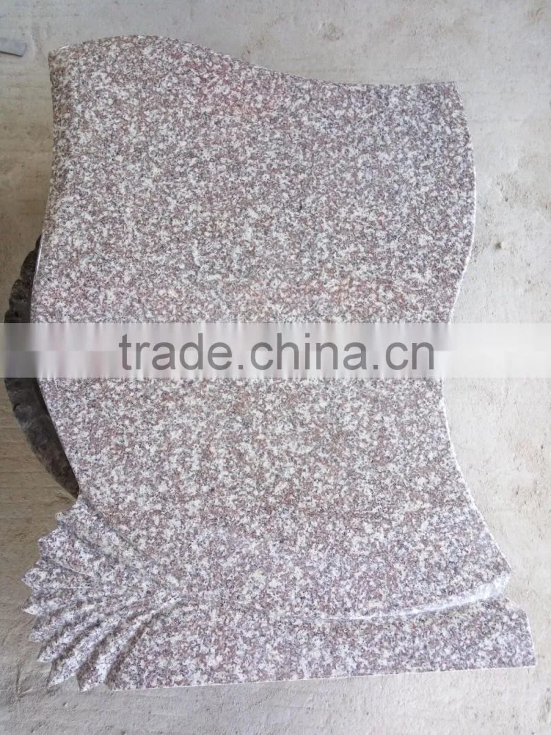 G664 granite cheap granite headstone