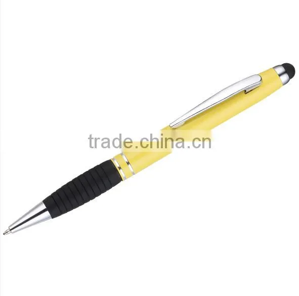 Fashion Design Good Quality Metal Stylus Screen Touch Ball Point Pen