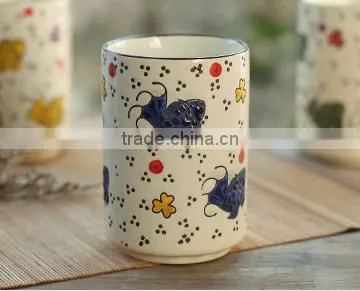 Japanese And Wind Beautifully Hand-Painted Ceramic Cup C02
