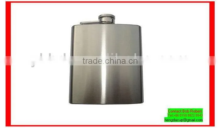 Best quality best sell 22 oz coated hip flask