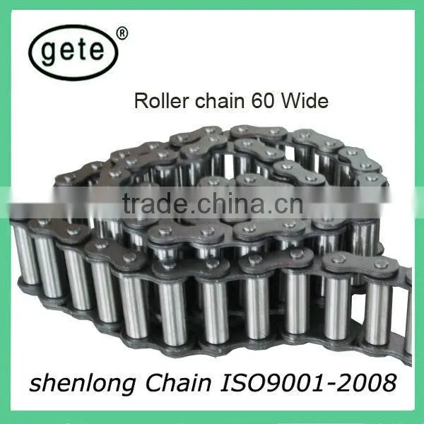 special roller chain 60 with wide roller-60WIDEF3