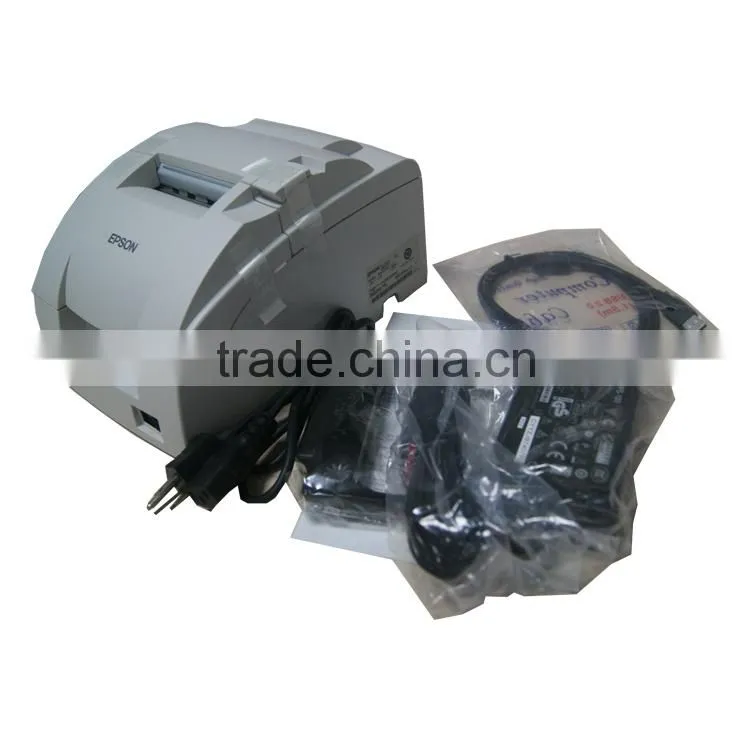 EPSON TM-U220D white colour pos receipt printer, 76mm dot matrix impact printer