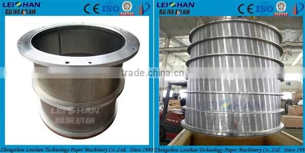 Slotted / hole type pressure screen sieve , screen basket
