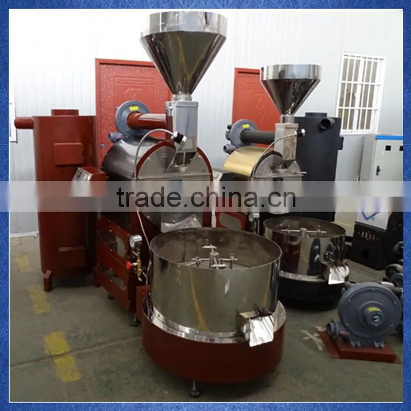 Gas roasted coffee beans machine,coffee roasting machine for sale