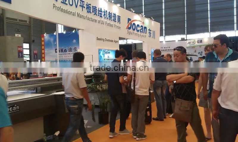 Docan UV digital glass printing machine flatbed printer machine uv2030