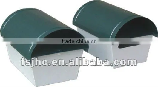 JHC-2101 Outdoor Galvanized Steel Mailbox/Locking Letter box/Mail box