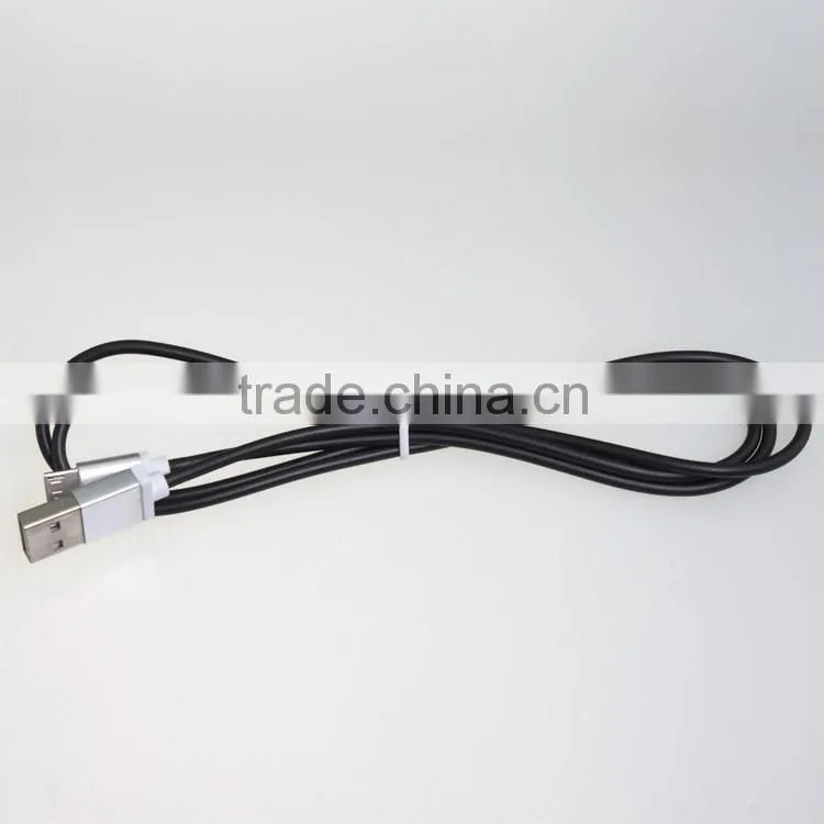 1m Aluminum android data and charger cable for samsung