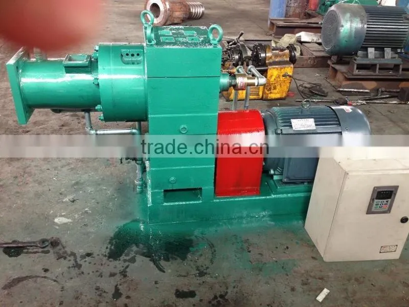 EPDM rubber extruder machine / cold feed and hot feed rubber extruder
