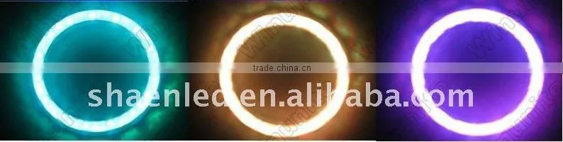 Full Circle RGB auto led ange eye rings 5050smd 80mm 90mm 100mm 110mm 120mm