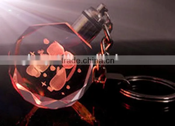 Famous constellation crystal keychain