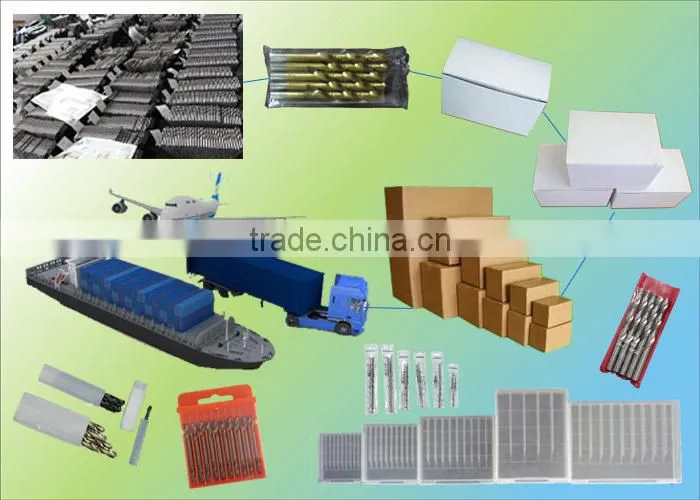 Best price HSS Straight shank Rainbow Color Finish Twist drill bit for Steel Mould