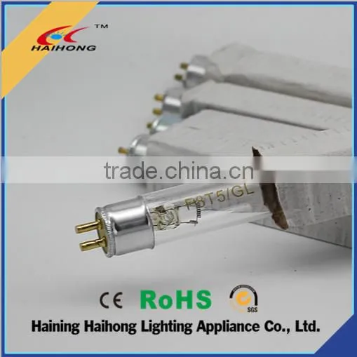 Germicidal lamp tube F4F6F8T5 G5 254nm UVC lamp tube