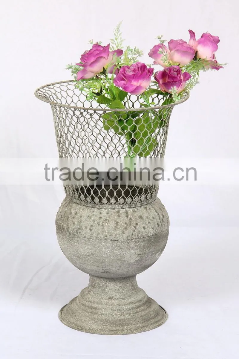 French antique bronze vase for home decor