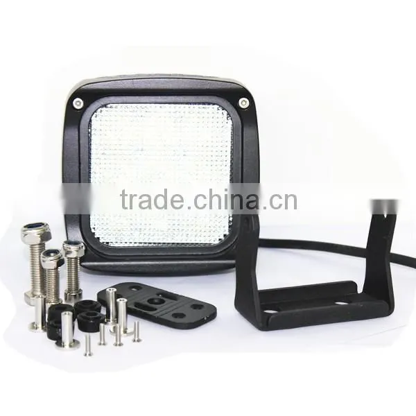 45w Square led work light, 45w led driving light 45W led work light spot light truck lamps for Truck SUV ATV offroad
