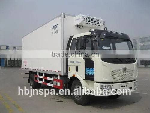 FAW 8 ton refrigerated truck for sale