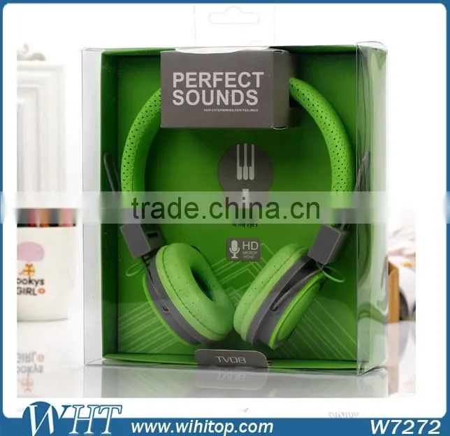 Gift Packge Candy Color Ear Hook Earphone for Mobile Phone Tablets Cheap Colorful Earphones