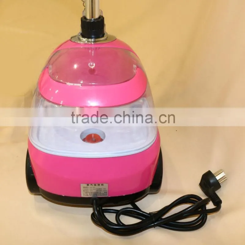 220V Pink household portable garment steamer