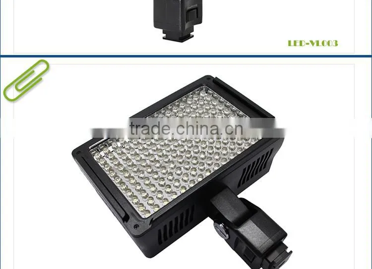 LED Video Light Power Adapter 5500K LED Chips Lighting for Camera & Camcorder Light 3200K-5500K DSLR DV