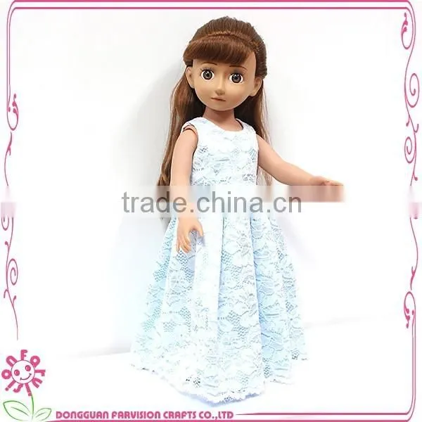Wholesale 18 Inch Lovely Vinyl Waterproof Toy Doll Lifelike