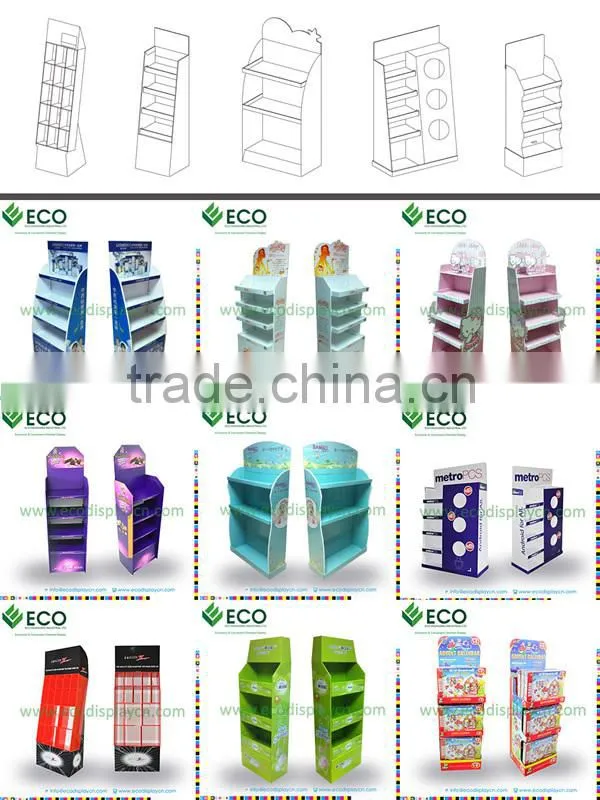 Point of purchase School bus POP displays, cardboard displays