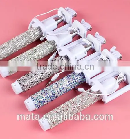 Wholesale Factory Price Wired Selfie Stick With Monopod
