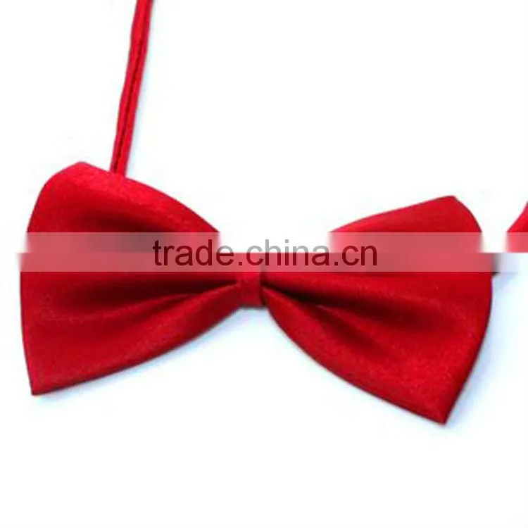 2013fashion design 100%silk self bow tie wholesale