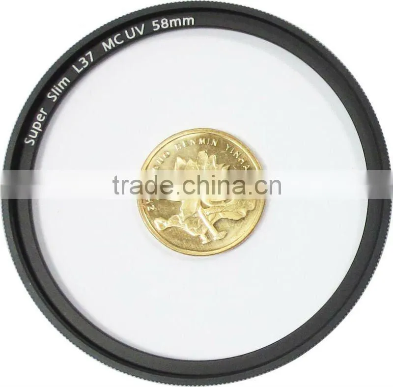 99% transmittance Super MC UV Hardened Optical Glass Filter