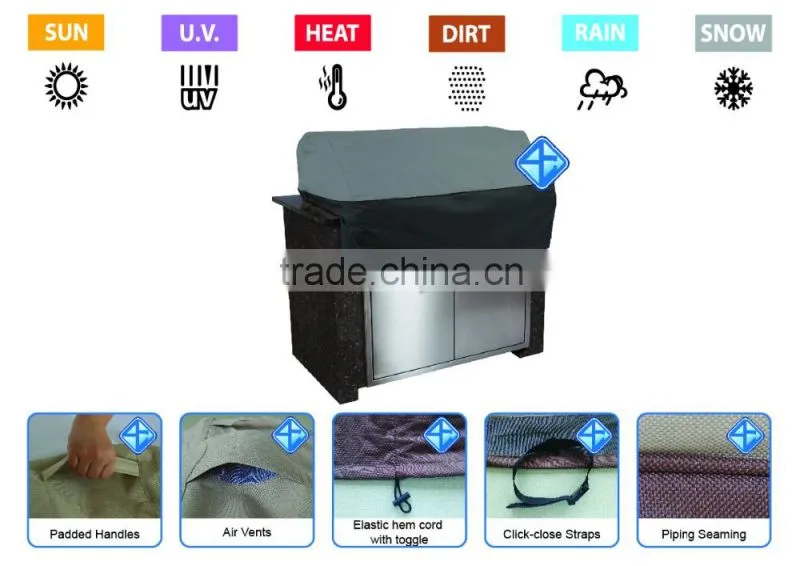 Excellent quality Easily Cleaned formal outdoor built-in bbq