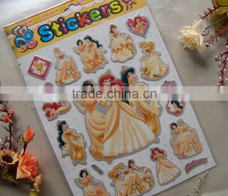 DIY product puffy sticker,3D puffy sticker,home decoration puffy sticker
