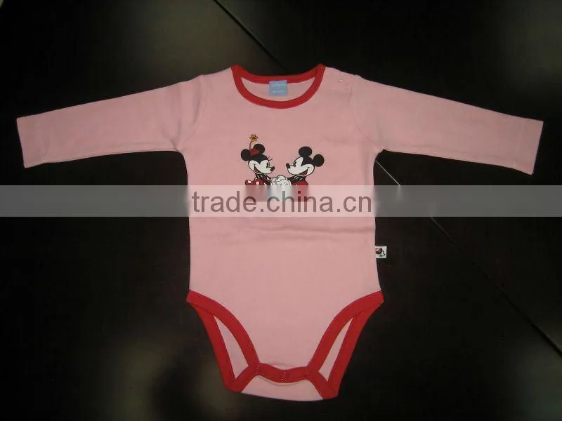 2013 Autumn Baby Romper with printing allover