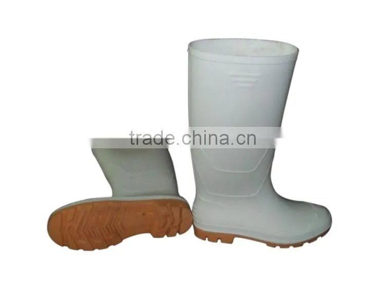 green pvc rain shoes without steel toe,wellington boots