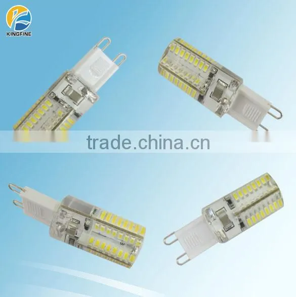 2014 New 360 Degree Glue 3014SMD 3w CE RoHS LED G9 Lamp