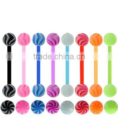 Stainless Steel Tongue Ring,Body Piercing Jewelry