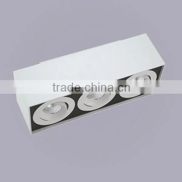 9W*3 27W high power 30w cob led ceiling light