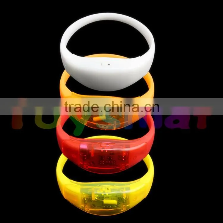 Sound control silicon bracelet manufacturer