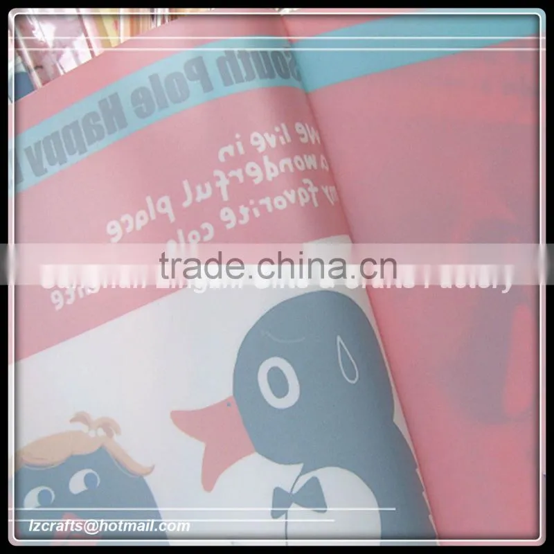 A4 Transparent Color Buckle File Pocket/PP File Bag with Button/Plastic file folder
