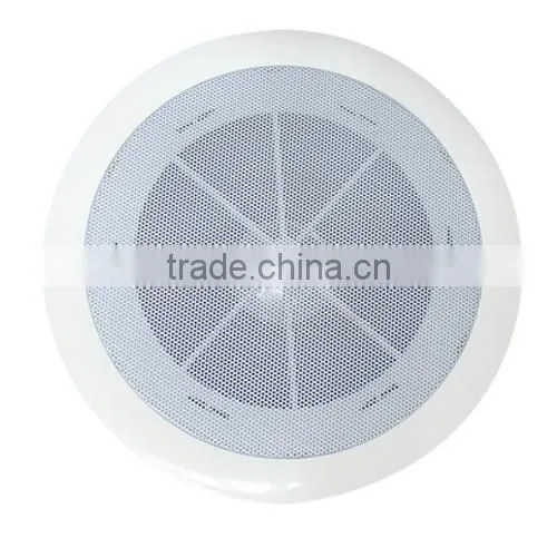 Public Address System 6.5 Inch Bass Round Fabric Ceiling Speaker