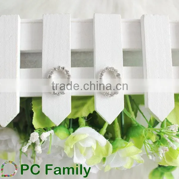 Garment belt rhinestone buckle