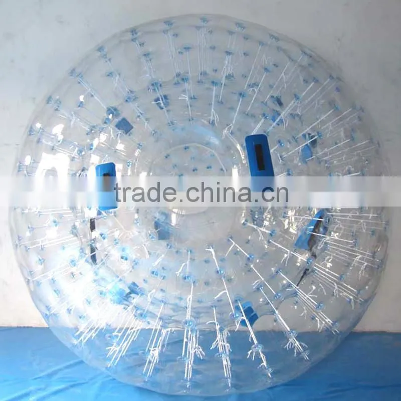 2016 Durable inflatable grass zorbing ball, zorb ball