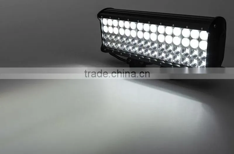 Factory Price!!144W 12" Quad Row LED Light Bar 4 Work Lamp Spot Offroad Mining Truck,Wholesale led car lights
