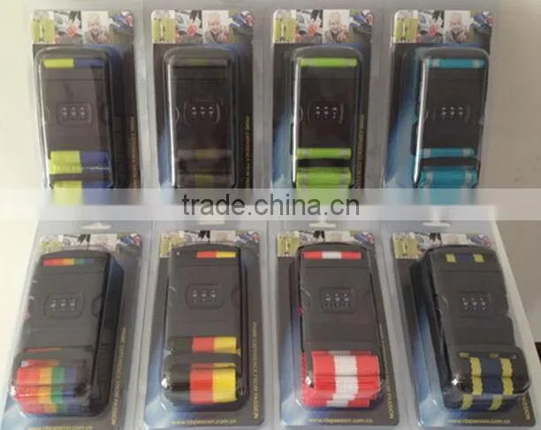 Travel Luggage Strap with combination lock