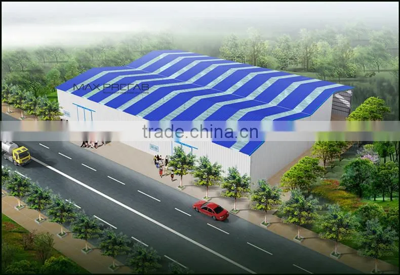 Economic Prefabricated Light Steel Prefab Warehouse