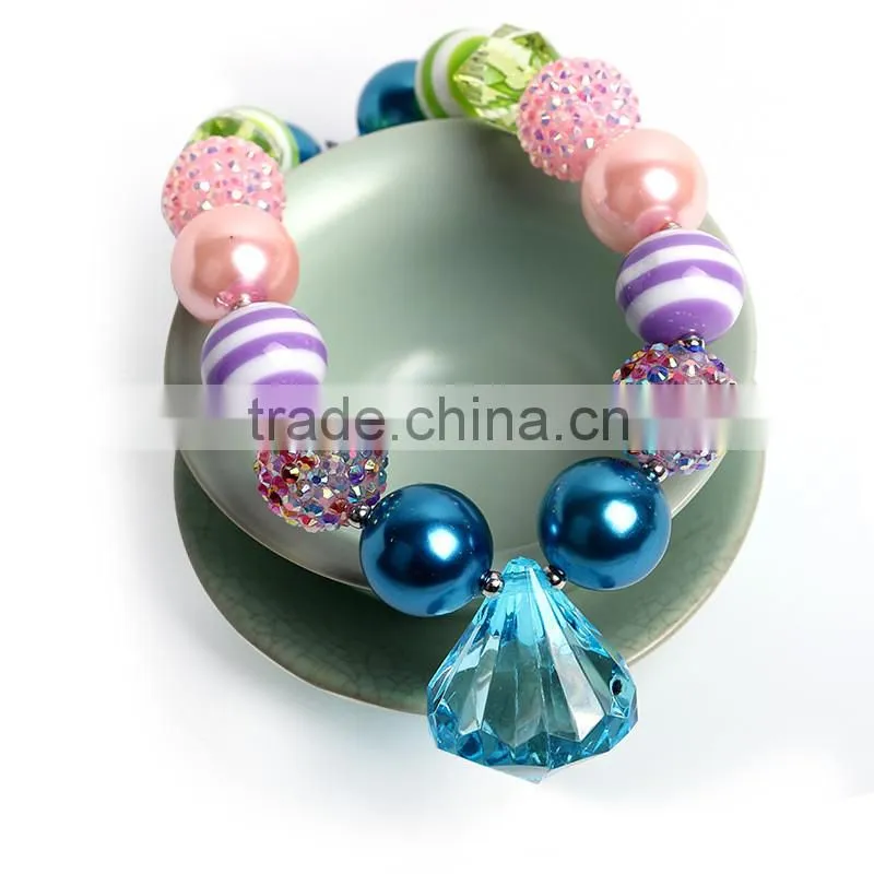 wholesale cheap necklaces for baby girls baby purple fashion necklace
