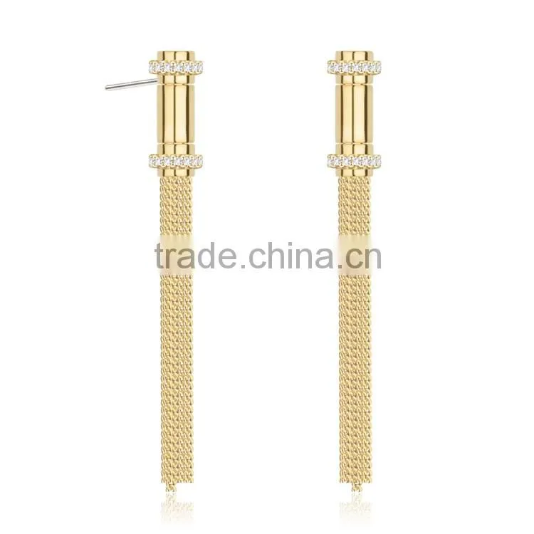 Kingman 2014 Fashionable tassel snug earrings