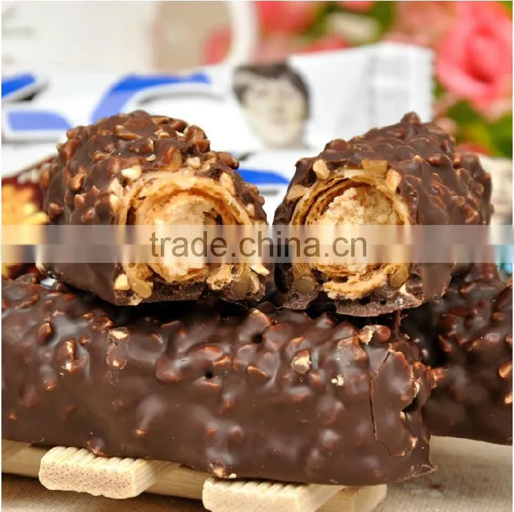 Full automatic multi-layer candy bar production line