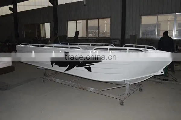 17ft 6 Person V Bottom Welded Fishing Boats Aluminum