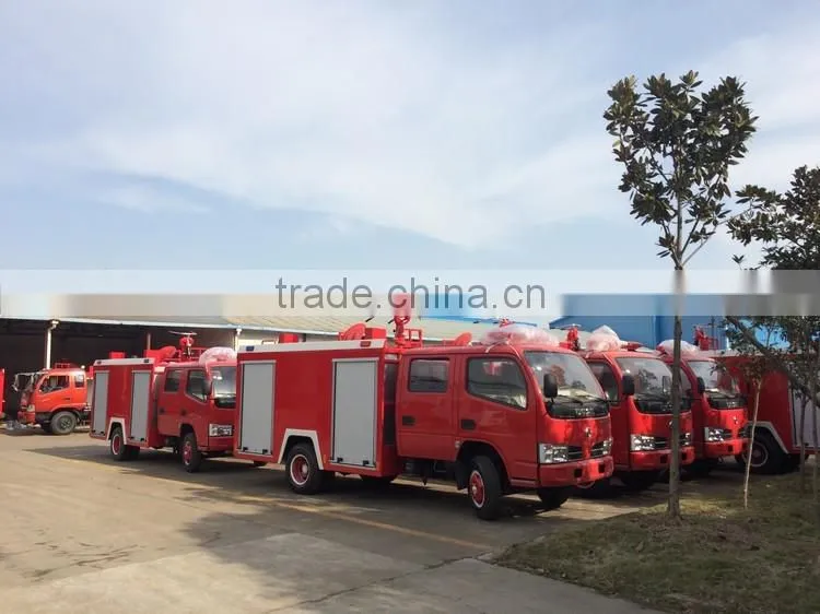 Alibaba China supply different types of fire truck with best quality and bottom price