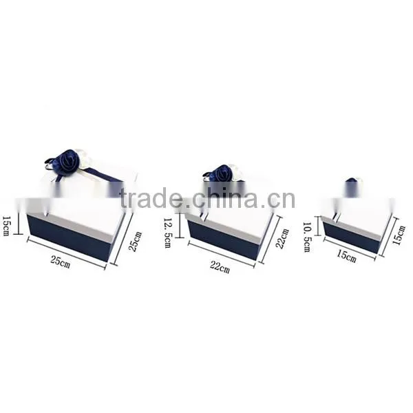 Elegant Blue and White Sets Paper Gift Box