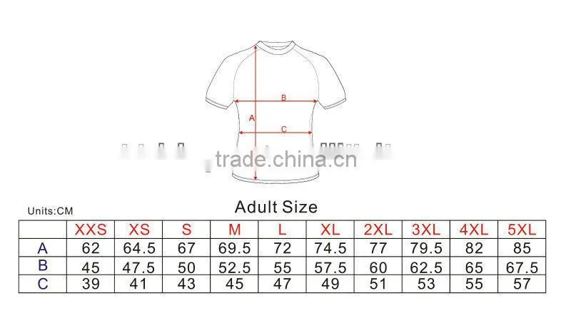 Custom design and custom sizes big and tall rugby shirts